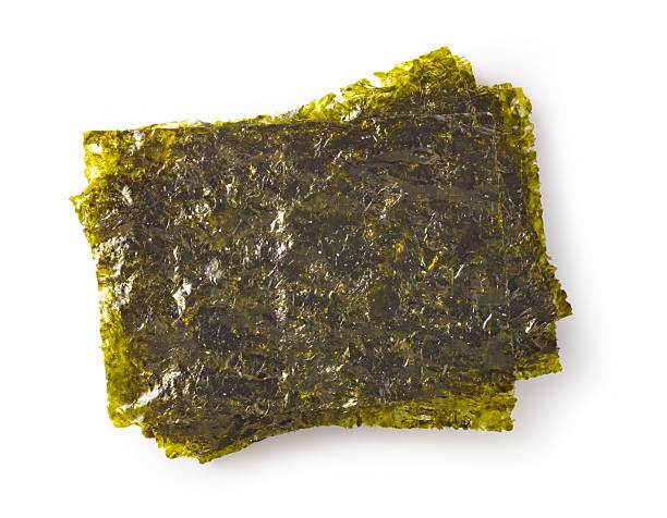 istock Dried nori seaweed sheets for sushi making 2239557302