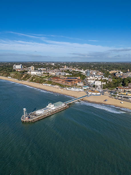 istock Bournemouth beach and pier with copyspace 2239562432