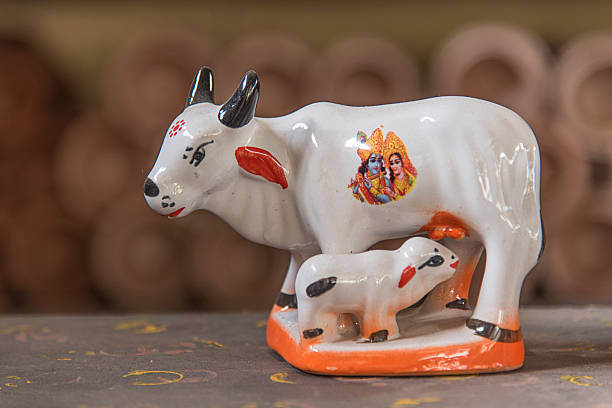 istock Cow with calf Idol, Kamdhenu 2239568787