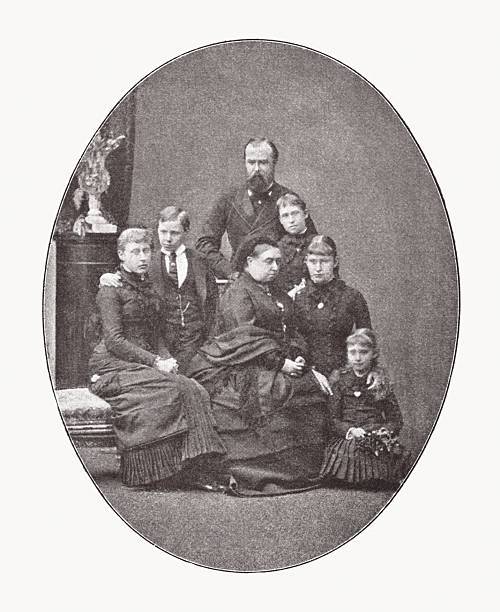 istock The Hessian family with Queen Victoria, halftone print, published 1897 2239575532