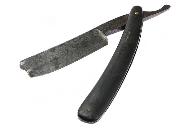 istock vintage straight razor isolated on white background 2239589399
