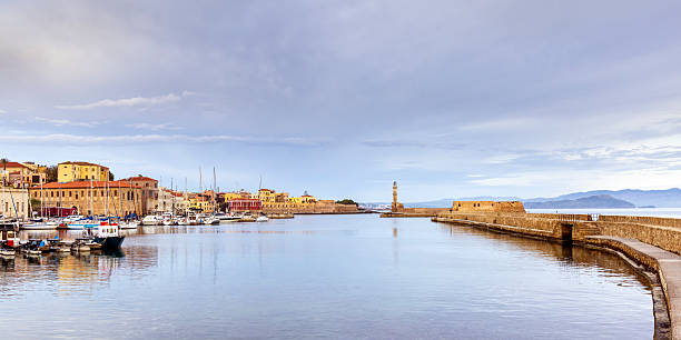 istock The harbour and lighthouse in Chania, Crete 2239596245