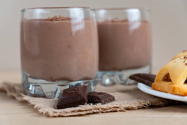 istock Homemade cookies with chocolate pudding and grated dark chocolate 2239598921