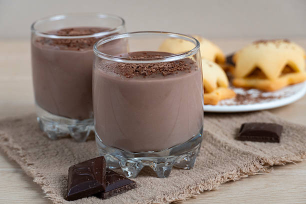 istock Homemade cookies with chocolate pudding and grated dark chocolate 2239599082