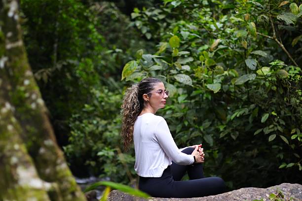Immersed in Nature and Pure Freshness