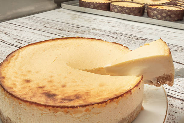istock Brazilian Passion Fruit Cheesecake: Intense tropical touch with passion fruit seeds 2239604174