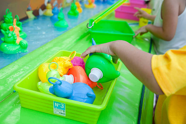 Rubber duck fishing game