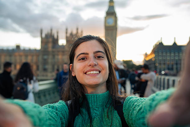 istock Selfie at the Big Ben,London,UK. 2239610792