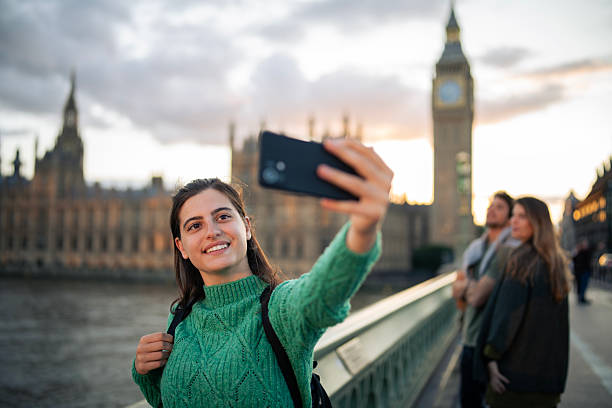 istock Selfie at the Big Ben,London,UK. 2239610795