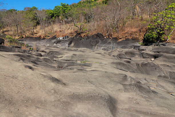 istock The unusual dark rock formation at the Vale da Lua in Chapada dos Veadeiros 2239611390