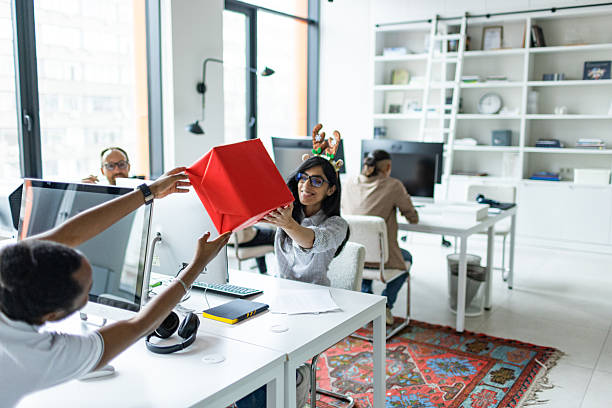 istock Christmas at the office 2239614565