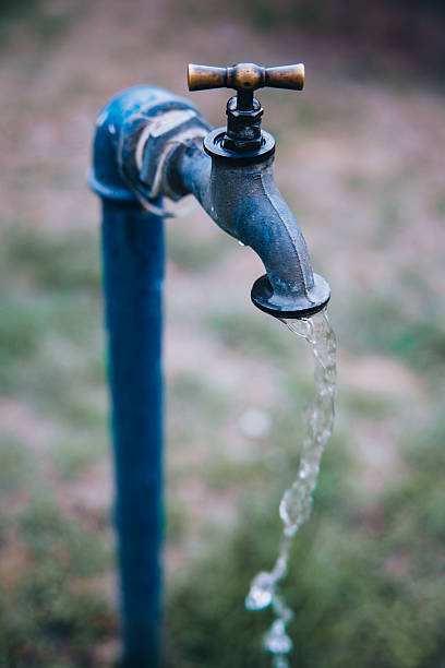 istock Runing water from metal tap 2239614619