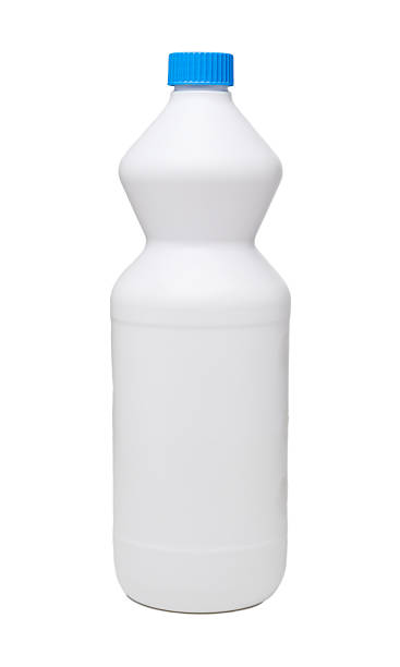 istock White Plastic Bleach Bottle on White Background Isolated Product 2239624341