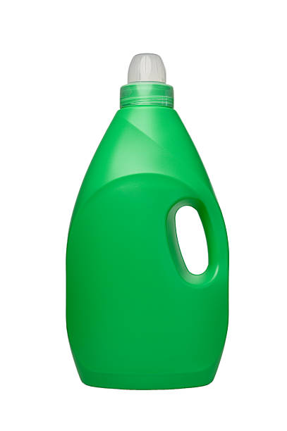 istock Green Plastic Detergent Bottle on White Background Isolated Product 2239624892