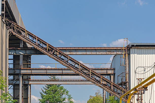 Essen, Germany - September 7, 2014: Coal mine Zeche Zollverein in Essen, industrial heritage of Ruhrgebiet.