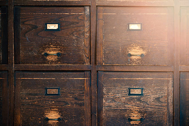 An old wooden shoe cabinet and a nostalgic school entrance.