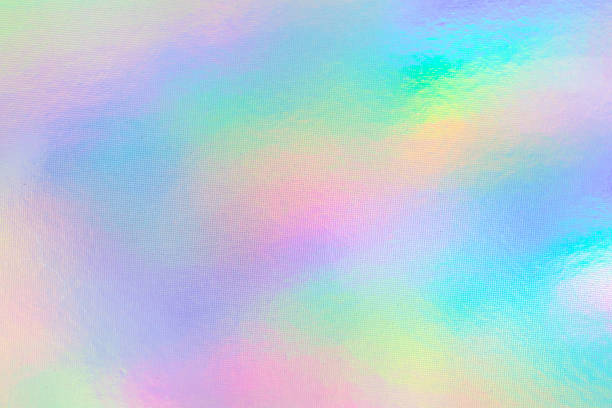 istock Holographic rainbow foil iridescent texture abstract hologram background 2239648582