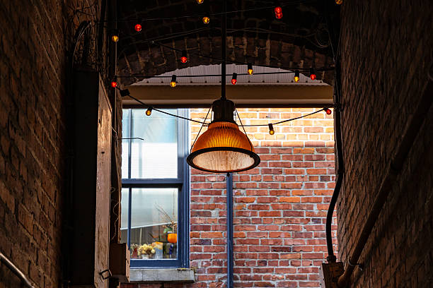 Architectural details of building exteriors located in Victoria, British Columbia.