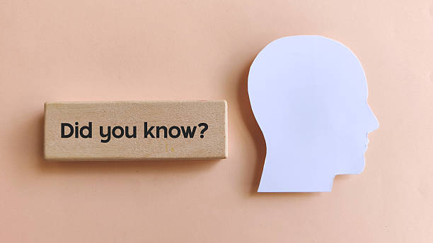 istock Did You Know Question on Wooden Block Next to Blank Profile Head Cutout Representing Knowledge and Inquiry 2239660506