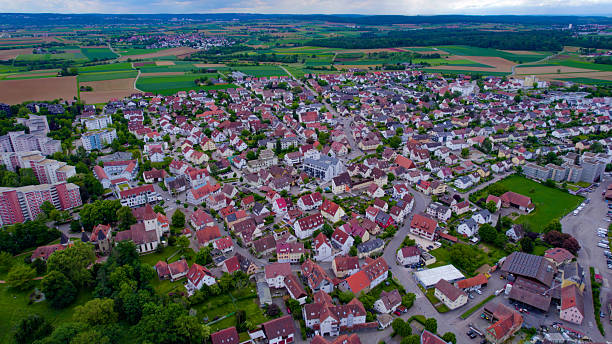 istock Aerial view around the city Hemmingen 2239670045