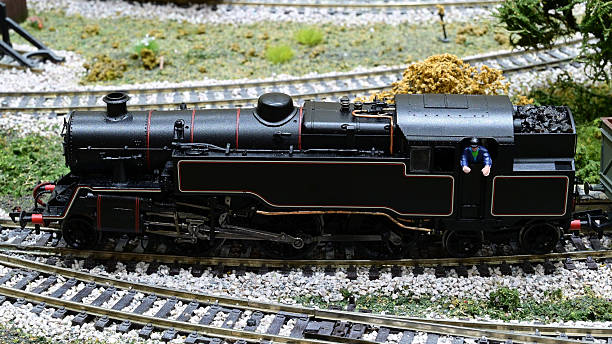 istock Model of a large standard class pannier tank engine. 2239685897