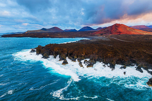 istock Los Hervideros Volcanic Coast, Lanzarote, Canary Islands, Spain 2239689847