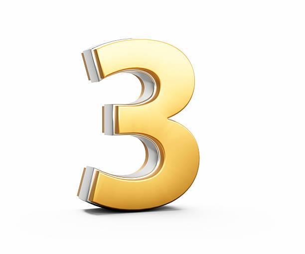 istock 3d Golden Shiny 3 Three Digit 3d Three Number Isolated On White Background 3d Illustration 2239692750