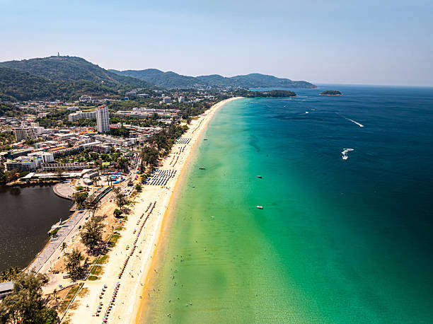 istock Aerial view sea landscape nature background 2239703345