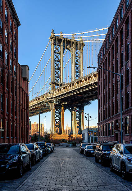 istock Manhattan Bridge from Washington street in DUMBO (a neighborhood in the New York City borough of Brooklyn). 2239707498