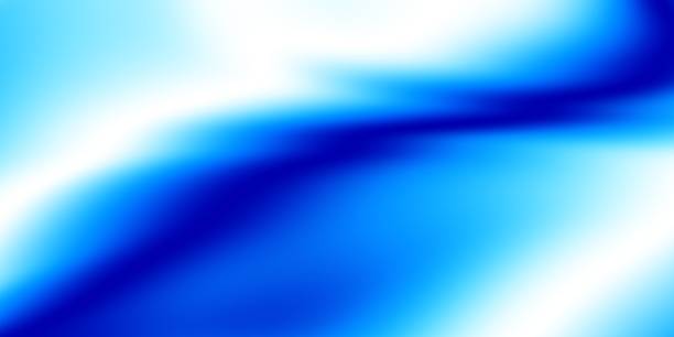 abstract blue background, blue and white blurred background