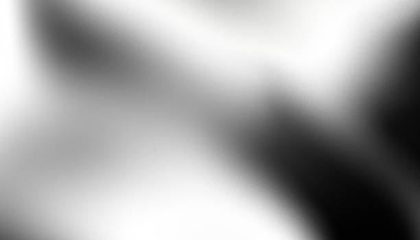 istock Grainy grey white background, white illuminated spots silver noise texture effect for design 2239714086