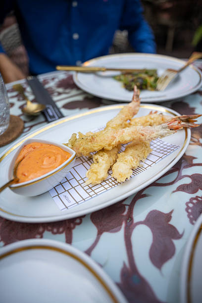 Crispy Tempura Shrimp with Dipping Sauce