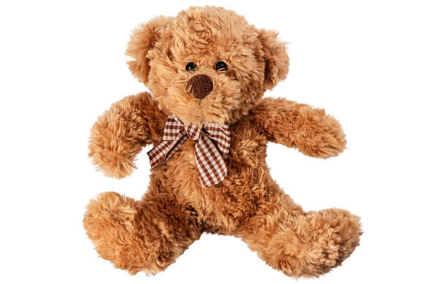 istock Teddy bear plush toy for kids isolated on white background 2239723188