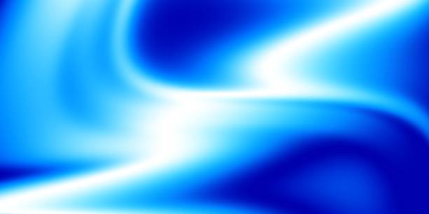 abstract blue background, blue and white blurred background