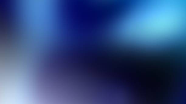 istock Digital blue grainy gradient with a soft noise effect. A unique blend of vintage vibes and lo-fi VHS Glitch Texture. 2239726517