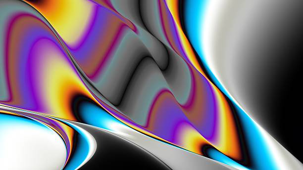 istock Exploring the Concept of Abstract Wave Patterns Rendered in Vibrant and Rich Colors 2239726539