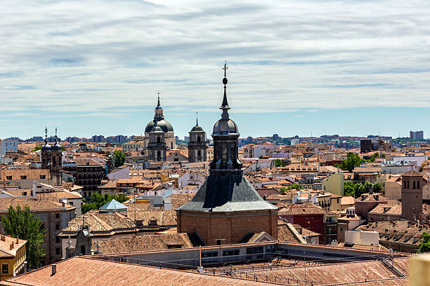 istock View over the beautiful rooftops of Madrid 2239729994