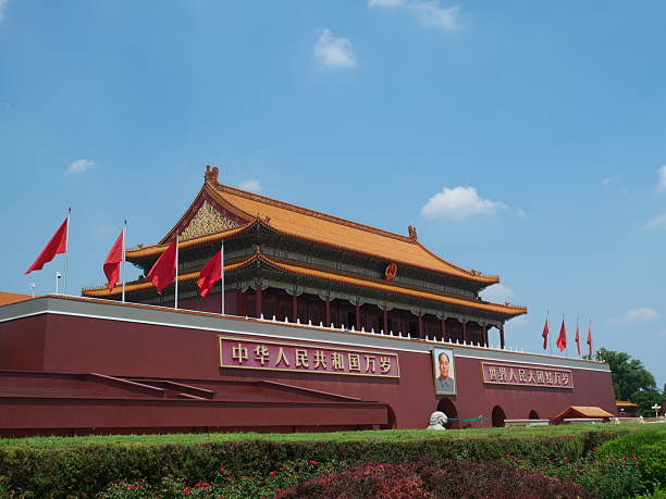 Tiananmen Square at the Forbidden City Entrance