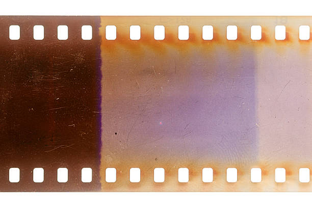 istock Dusty and grungy 35mm film texture or surface 2239755261