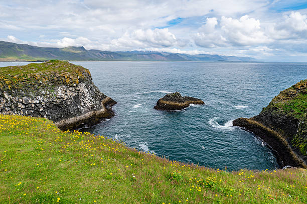 istock Arnarstapi basalt rocks  in atlantic ocean in Iceland 2239755542
