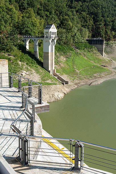 istock Lake Trebecco is an artificial reservoir on the Tidone River. 2239759010