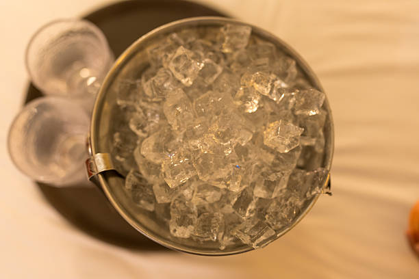 istock A bucket filled with ice placed on a white bed in a luxury hotel 2239760492