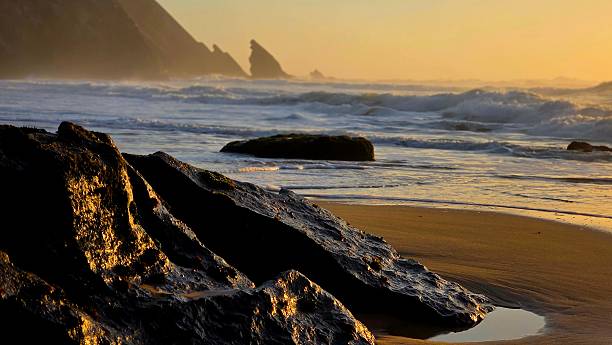 istock Sunset at the Adraga beach 2239765189