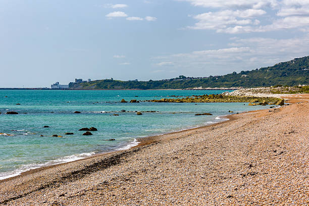 istock Pebble Beach and Turquoise Water on the Kent Coastline 2239769297