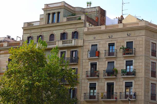 istock Signature houses in Barcelona 2239774784