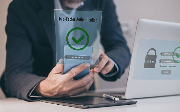 istock Two factor authentication. Ensure protection, identification concept. Security of online accounts. 2239781863