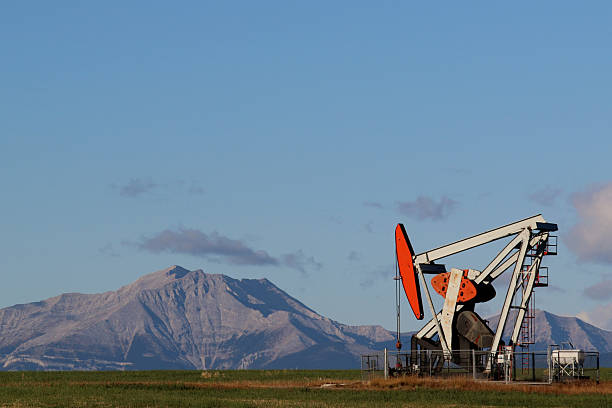 istock Petroleum Pumpjack on Prairie Landscape 2239810890