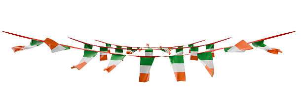 istock ireland flag banner bunting, white background 2239813054
