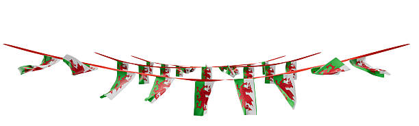 istock wales flag bunting banners on white background 2239813913