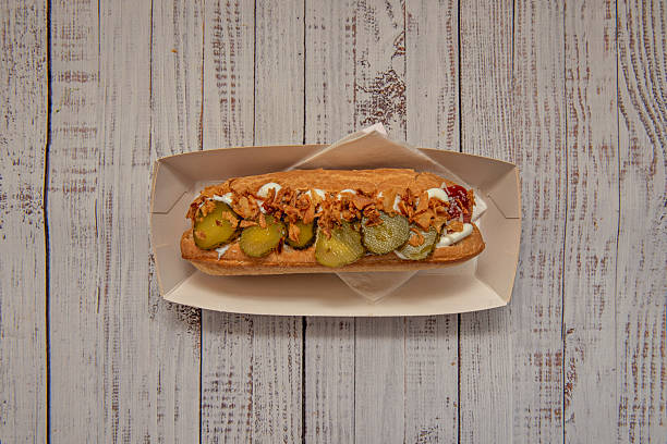 istock Although their exact origin is a bit diffuse, it is believed that hot dogs originated in Germany at the end of the 19th century 2239825554